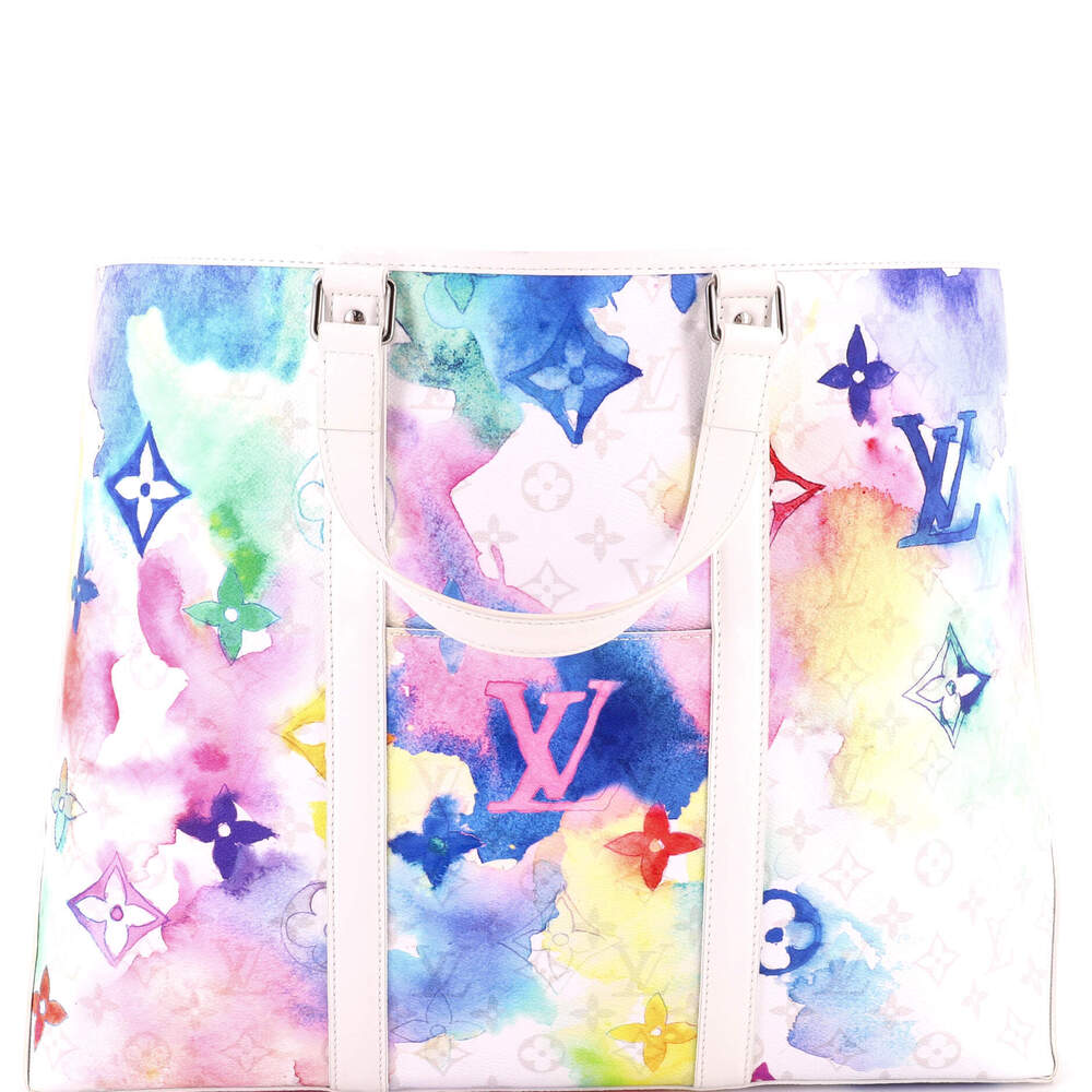 Louis Vuitton GM New Tote Limited Edition Monogram Watercolor Canvas